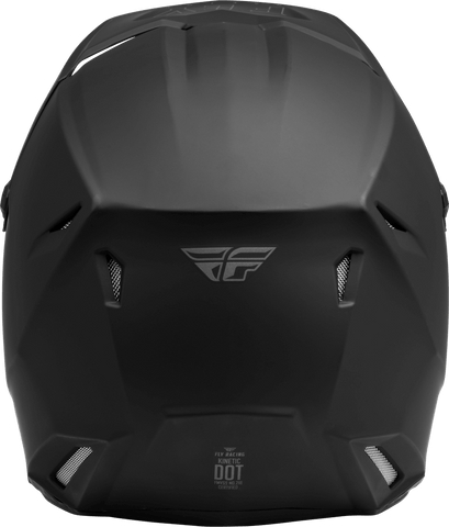 Casco Fly Kinetic Solid Negro Mate