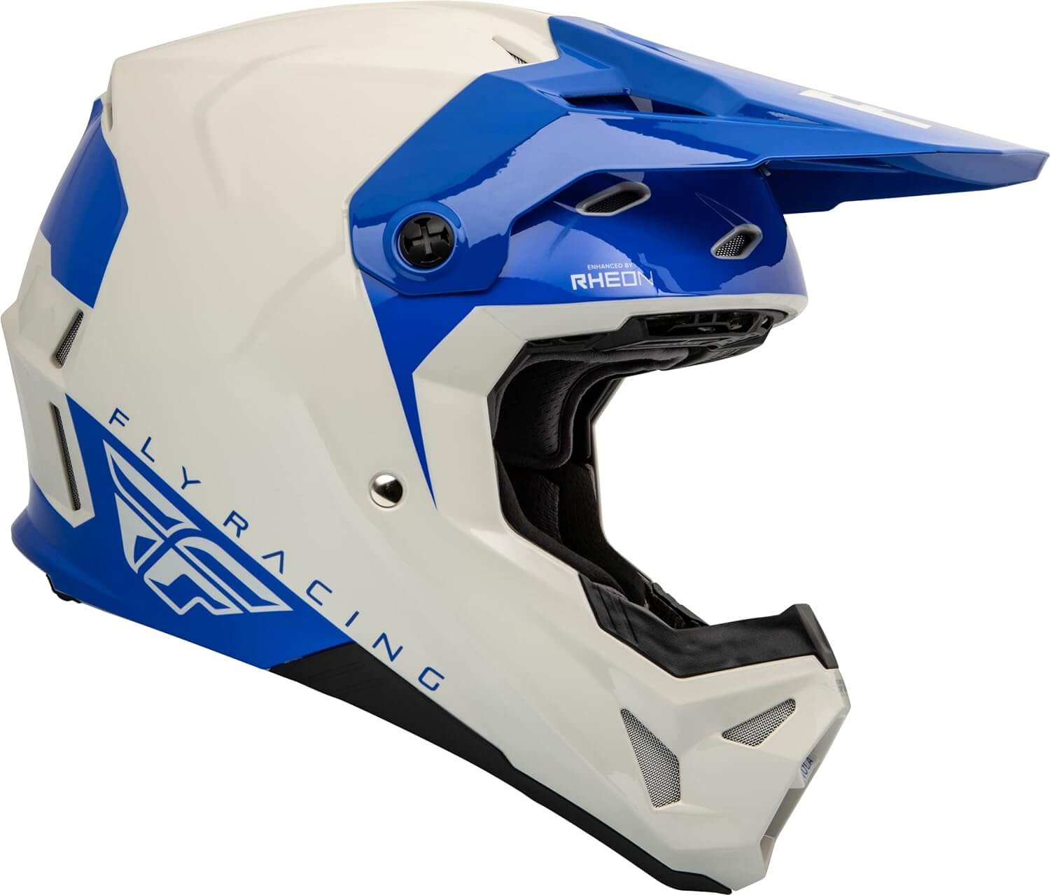 Casco Fly Formula CP Slant Gris/Azul – Bicicletas y motos