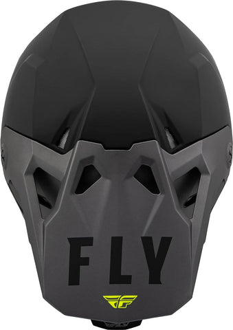 Casco Fly Formula CP Slant Negro/Gris/Hi Vis