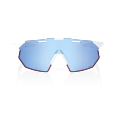 Gafas 100% Hypercraft SQ Soft Tact Blanca Lente Hiper Azul Espejo