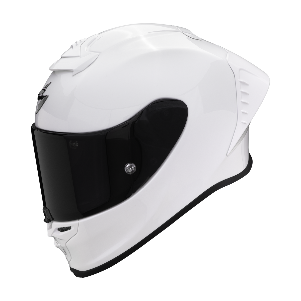 Casco Scorpion EXO-R1 Evo Air FIM Racing Blanco Perla