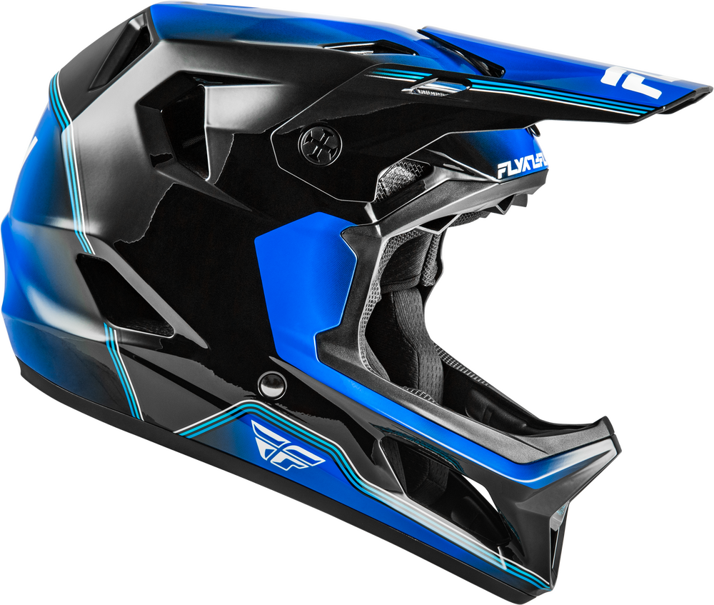 Casco Fly Rayce Repeat Negro/Azul Niño