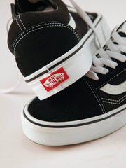 Zapatos Vans Old Skool Negro/Blanco