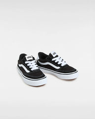Zapatos Vans Brooklyn Ls Negro/Blanco Niño