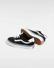 Zapatos Vans Brooklyn Ls Negro/Blanco Niño