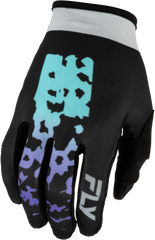 Guantes Fly Lite Flake Negro/Gris/Multi