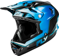Casco Fly Werx-R Flow Carbon Negro/Azul/Blanco