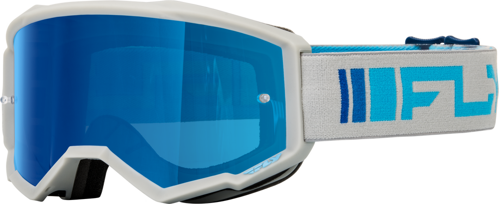 Goggle Fly Zone Silver/Azul Lente Azul Espejo