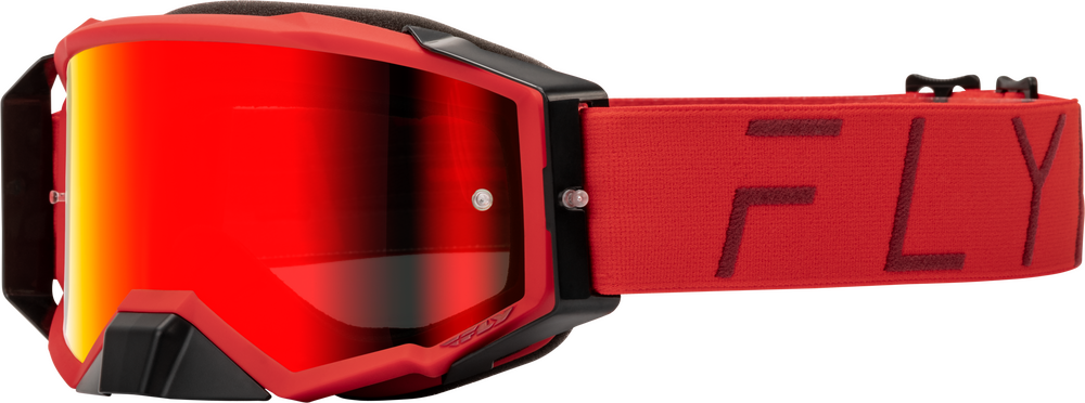 Goggle Fly Zone Pro Rojo lente Rojo Espejo