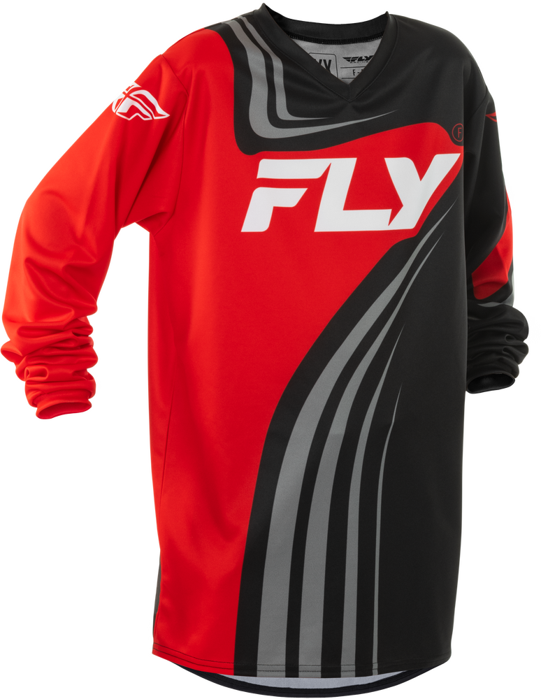 Jersey Fly F-16 Negro Rojo Blanco 2025 Niño