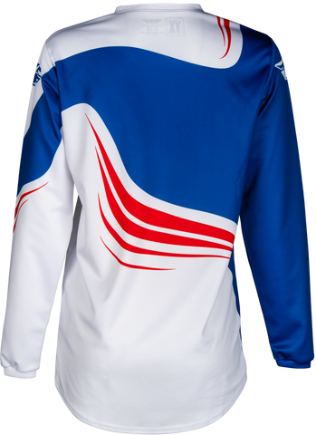 Jersey Fly F-16 Rojo Blanco Azul 2025 Niño