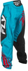 Pantalón Fly F-16 Cyan Negro Rojo 2025 Niño