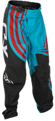 Pantalón Fly F-16 Cyan Negro Rojo 2025 Niño