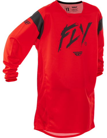 Jersey Fly Kinetic Stoke Rojo Negro 2025 Niño