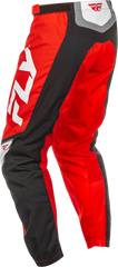 Pantalón Fly F-16 Negro Rojo Blanco 2025