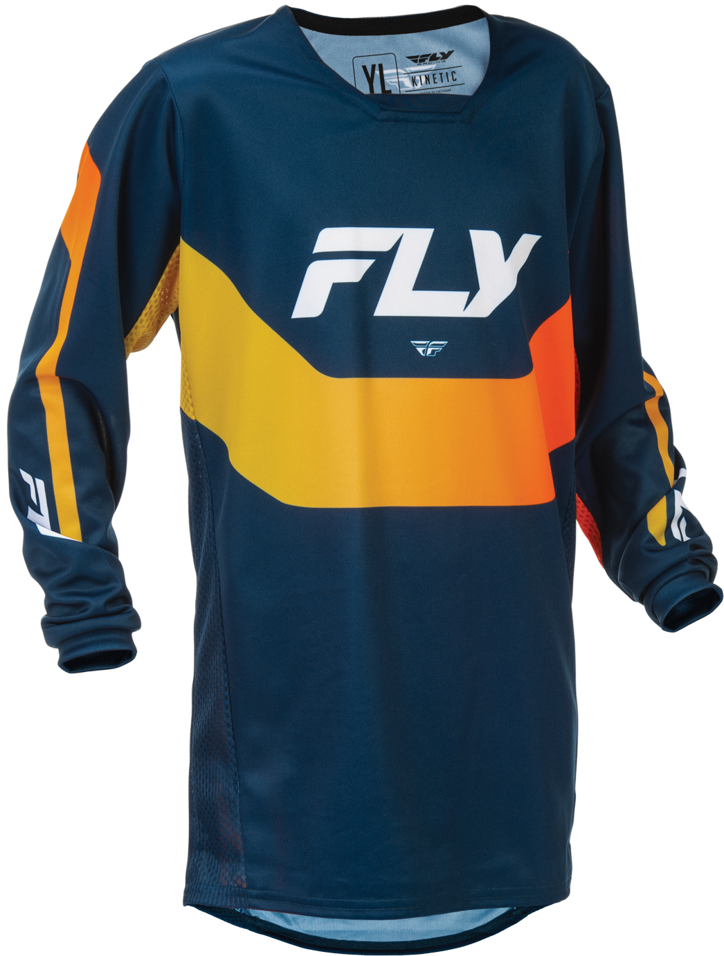 Jersey Fly Kinetic Navy/Naranja Niño
