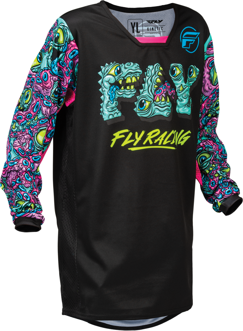 Jersey Fly Kinetic Mutante Negro/Multi Niño