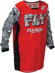 Jersey Fly Kinetic Mutante Rojo /blanco/Negro Niño
