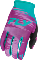 Guantes Fly Lite Rosado/Turquesa Mujer