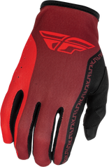 Guantes Fly Lite Negro/Rojo