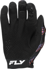 Guantes Fly Lite Outline Negro/Rojo/Purpura
