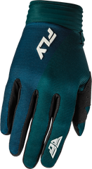 Guantes Fly F-16 Teal/Blanco
