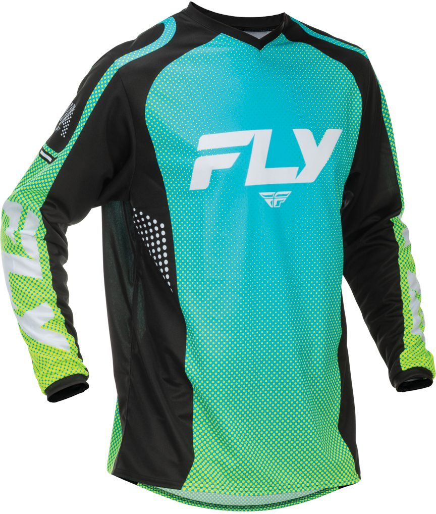 Jersey Fly F-16 Aqua/Negro/Blanco