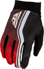 Guantes Fly F-16 Raze Negro/Rojo/Blanco