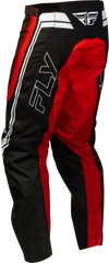 Pantalón Fly F-16 Raze Negro/Rojo/Blanco
