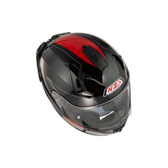 Casco NZI Go Rider Radikal Duo Nouveau Negro/Rojo