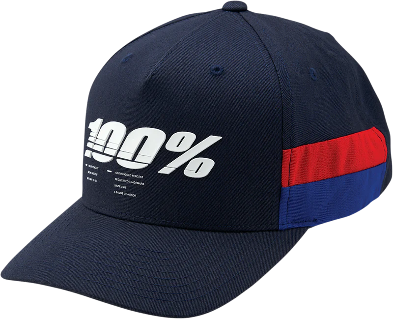 Gorra 100% Loyal X-Fit Navy Oversized