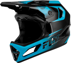 Casco Fly Rayce Sonar Negro/Azul Electrico