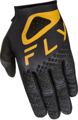 Guantes Fly Kinetic Center Negro/Dorado Niño