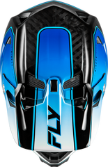 Casco Fly Werx-R Flow Carbon Negro/Azul/Blanco Niño
