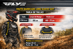 Body Armor Fly Barricade Negro Niños