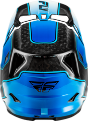 Casco Fly Werx-R Flow Carbon Negro/Azul/Blanco Niño