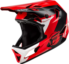 Casco Fly Rayce Rojo/Negro/Blanco