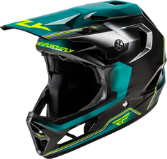 Casco Fly Rayce Repeat Negro/Teal/Hi Vis Niño