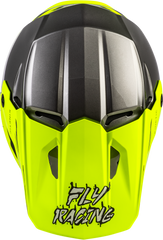 Casco Fly Kinetic Surge Gris/Hi-Vis Niño