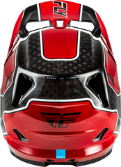 Casco Fly Werx-R Flow Carbon Negro/Rojo