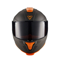 Casco  Fibra Byte Stream Chroma Antracite/Naranja
