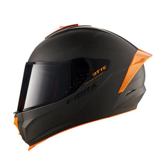 Casco  Fibra Byte Stream Chroma Antracite/Naranja