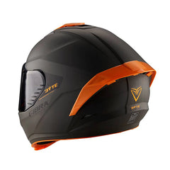 Casco  Fibra Byte Stream Chroma Antracite/Naranja