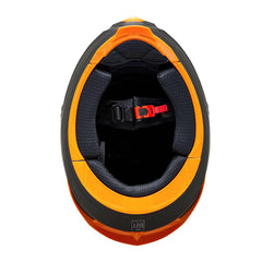 Casco  Fibra Byte Stream Chroma Antracite/Naranja