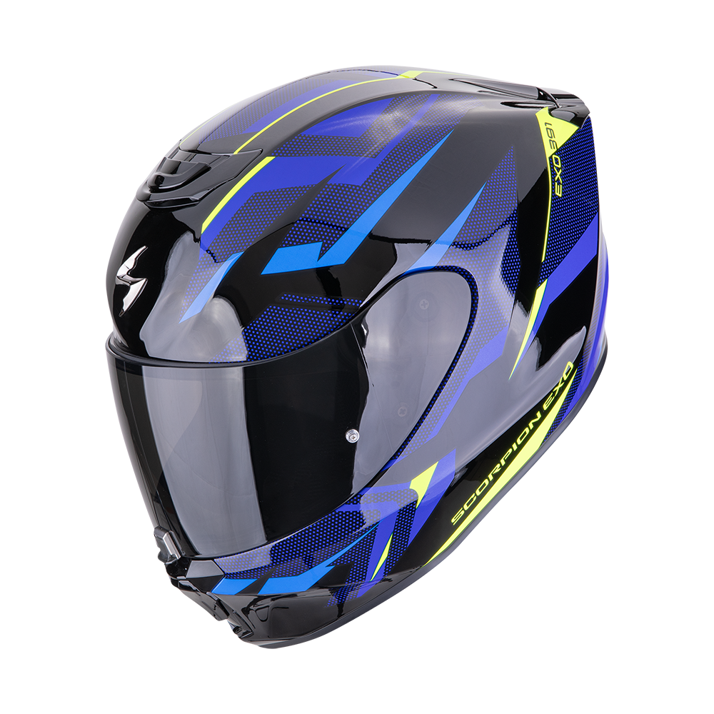 Casco Scorpion EXO-391 Aaxo Negro/Azul