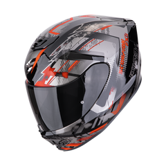 Casco Scorpion EXO-391 Cluter Negro/Rojo