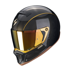 Casco Scorpion Exo-HX1 Carbon SE Negro/Dorado