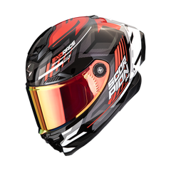 Casco Scorpion EXO-Race Air Kobra Negro/Rojo