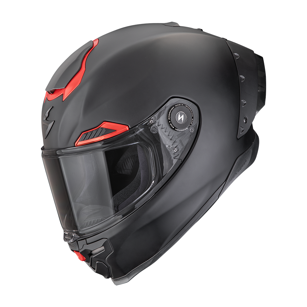 Casco Scorpion Exo-Race Air Negro Mate/Rojo