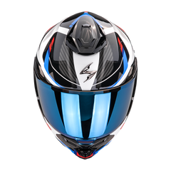 Casco Scorpion EXO-1500 Air Sleek Blanco/Rojo/Azul